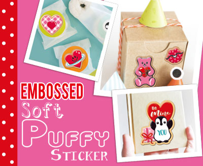 Puffy Stickers (V)