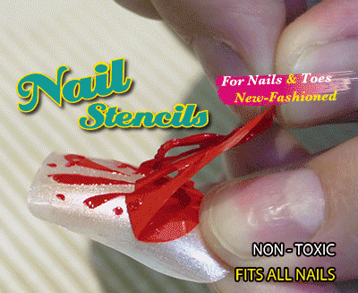 Patent Ink Nail Art
