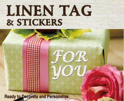 Linen Tag & Stickers