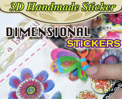 3D Dimensional Stickers