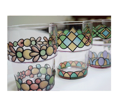 3D Gel Stained Glass Deco
